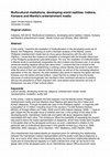 Research paper thumbnail of Multicultural mediations, developing world realities: Indians, Koreans and Manila’s entertainment media