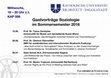 Research paper thumbnail of Die Reflexivität der Praxis - Ein Hiatus zwischen dem Vollzug und Vollziehen von Praktiken, Abendvortrag an der Universität Eichstätt-Ingolstadt, Lehrstuhl Robert Schmidt, 6.7.2016