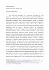 Research paper thumbnail of ‘Kim był Julian Rottersman’, [w:] Witkacy – ile jest jeszcze do odkrycia (materiały z sesji witkacologicznej w Słupsku 2014), red. J. Degler, Muzeum Pomorza Środkowego, Słupsk 2016, pp. 603-612