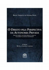 Research paper thumbnail of O direito pela perspectiva da autonomia privada