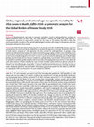 Research paper thumbnail of Global Health Metrics Global, regional, and national age-sex specific mortality for 264 causes of death, 1980–2016: a systematic analysis for the Global Burden of Disease Study 2016