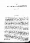 Research paper thumbnail of (2016) 'Terrorism and Religion' in Richard Jackson (ed.), Routledge Handbook of Critical Terrorism Studies, Abingdon: Routledge, pp.134-144