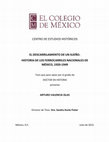 Valencia Islas, Arturo, El descarrilamiento de un sueño. Historia de los Ferrocarriles Nacionales de México, 1920-1949, Tesis Doctorado en Historia, El Colegio de México, 2015, pp. 558. Cover Page