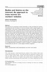 Research paper thumbnail of Bodies and desires on the internet: An approach to trans women sex workers’ websites