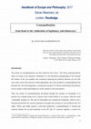 Research paper thumbnail of Cosmopolitanism from Kant to the Vindication of Legitimacy and Democracy