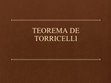 TEOREMA DE TORRICELLI PP Cover Page