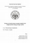 Research paper thumbnail of Exergo-economic analysis of a compressed air energy storage (CAES) system