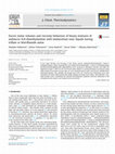 Excess molar volumes and viscosity behaviour of binary mixtures of aniline/or N,N-dimethylaniline with imidazolium ionic liquids having triflate or bistriflamide anion Cover Page