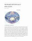 Research paper thumbnail of MATRIARCADO NEW EGE Y EDUCACIÓN