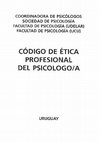 codigo de etica profesional del psicologo Cover Page