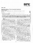 Research paper thumbnail of SPE Interference Testing of Finite Conductivity Hydraulically Fractured Wells