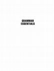 GRAMMAR ESSENTIALS Cover Page