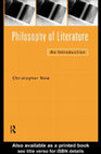 .Routledge.Philosophy.of.Literature.An.Introduction.Mar. Cover Page