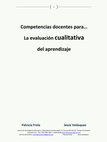 Research paper thumbnail of Competencias docentes para… La evaluación cualitativa del aprendizaje