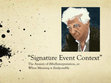 Research paper thumbnail of " Signature Event Context "