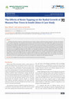 Research paper thumbnail of The Effects of Resin Tapping on the Radial Growth of Masson Pine Trees in South China-A Case Study