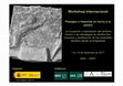 Research paper thumbnail of Workshop Internacional Paisajes e Historias en torno a la piedra