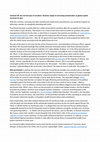 Research paper thumbnail of Cheesed off, but not because of sanctions. Russians adapt to increasing immiseration due to  'neoliberal globalizing convergence'