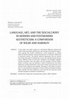 Research paper thumbnail of Predrag Kovačević -- Language, Art, and the (Social) Body in Modern and Postmodern Aestheticism: a Comparison of Wilde and Nabokov