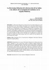 Research paper thumbnail of LA BREVÍSSIMA RELACIÓN DE LA DESTRUCCIÓN DE LAS INDIAS  O LOS ALBORES DE LA MANIPULACIÓN MEDIÁTICA EN LA ESPAÑA MODERNA.