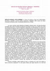 Reseña de H. R. Oliva Herrer: La Tierra de Campos a fines de la Edad Media. Economía, sociedad y acción política campesina, Valladolid, 2002, en Anales de Historia Antigua, Medieval y Moderna, vol. 37, Buenos Aires, 2004. Cover Page