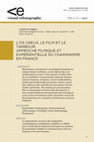 Research paper thumbnail of L'OS CREUX, LE FILM ET LE TAMBOUR. APPROCHE FILMIQUE ET EXPÉRIENTIELLE DU CHAMANISME EN FRANCE