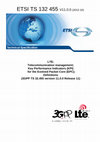 LTE; Telecommunication management; Key Performance Indicators (KPI) for the Evolved Packet Core (EPC); Definitions (3GPP TS 32.455 version 11.0.0 Release 11) Technical Specification Cover Page