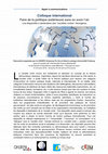 Research paper thumbnail of CALL FOR PROPOSALS : Colloque international "Faire de la politique (extérieure) sans en avoir l’air. Les dispositifs à destination des “societes civiles” étrangères // Internationales Kolloquium : Außenpolitik im Verborgenen: Die Einbindung der “Zivilgesellschaft” in der transnationalen Politik