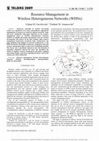 Research paper thumbnail of Resource management in wireless heterogeneous networks (WHNs)