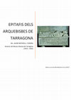 Epitafis dels arquebisbes de Tarragona Cover Page