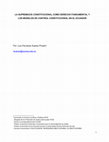 Research paper thumbnail of MODELOS DE CONTROL CONSTITUCIONAL ECUADOR.docx