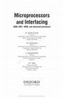 Microprocessors and Interfacing 8086, 8051, 8096, and advanced processors Cover Page