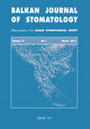 BALKAN JOURNAL OF STOMATOLOGY Cover Page