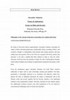 Research paper thumbnail of Alexander Nehamas: Virtues of Authenticity