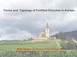 Research paper thumbnail of Forms and typology of the fortified churches in Europe