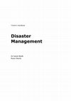 Research paper thumbnail of Disaster Management: Trainer's Handbook