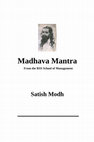 Research paper thumbnail of Madhava Mantra: For Individuals, Organizations and the Society