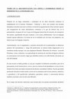 Research paper thumbnail of TEORÍA DE LA ARGUMENTACION: UNA CRÍTICA A HABERMAS DESDE LA HERMENEUTICA LATINOAMERICANA