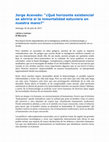 Research paper thumbnail of Jorge Acevedo: Biotecnología — Entrevista de Juan Rodríguez en «Artes y Letras»