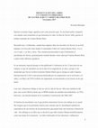 Research paper thumbnail of COMENTARIO AL LIBRO DE XAVIER ALBO: UN CURIOSO INCORREGIBLE