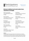 Research paper thumbnail of Between traditional and social media: News repertoires in Portugal