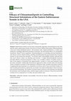 Research paper thumbnail of Efficacy of Chlorantraniliprole in Controlling Structural Infestations of the Eastern Subterranean Termite in the USA