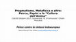 Research paper thumbnail of Peirce contro la sintassi indoeuropea