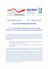 Research paper thumbnail of Call for Papers: EAA Session 665 (Barcelona) "Bronze Age Transformation Processes in Europe – Changes and Their Triggers in Archaeological and Ecological Records"