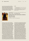 Reviews of Foreign Artists and Communities in Modern Paris, 1870–1914: Strangers in Paradise. In: Art Bulletin, Art History, Burlington Magazine, French Studies, H-France, Modern & Contemporary France, Nineteenth-Century French Studies, Nineteenth-Century Art Worldwide, Umění. Cover Page