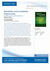 Research paper thumbnail of Reliability Availability Eng Trivedi Bobbio