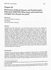 Democracy, Political Literacy and Transformative Education: What issues and trends have emerged over the past ten years of this research project? Cover Page