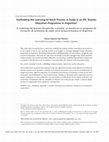 Research paper thumbnail of Scaffolding the Learning-to-Teach Process: A Study in an EFL Teacher Education Programme in Argentina