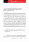 Research paper thumbnail of RISE OF THE POLITICAL RIGHT IN INDIA: HINDUTVA-DEVELOPMENT MIX, MODI MYTH, AND DUALITIES