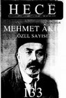 Research paper thumbnail of Mehmet Akif Ersoy'a Kanon Dışı Bakış, Mehmet Akif Ersoy to Canon Outside Perspective